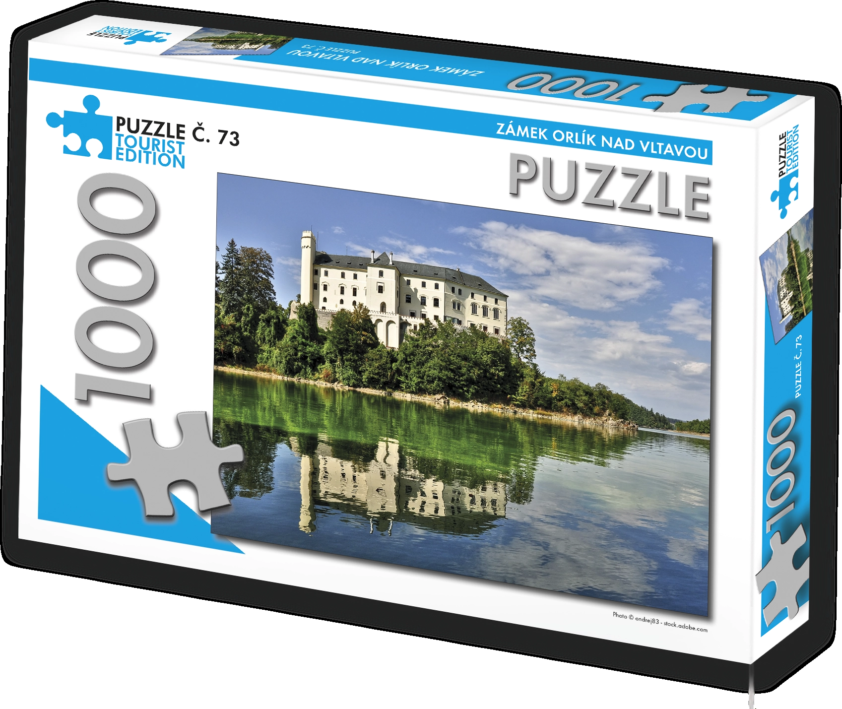 E-shop TOURIST EDITION Zámek Orlík nad Vltavou č 73 1000 dielov
