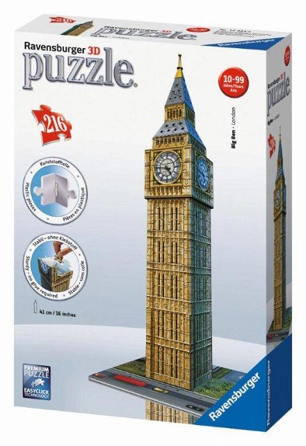 E-shop Ravensburger 3D puzzle Big Ben 216 ks