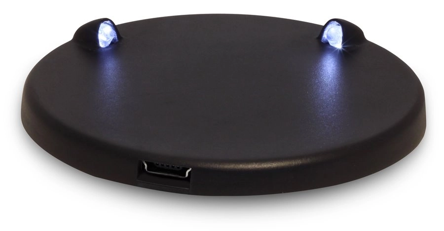 E-shop Metal Earth svietiaci LED podstavec modré svetlo