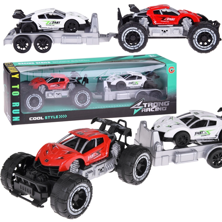 E-shop Joko Sada Terénne Auto Off-Road s Odťahovkou + Športové auto 2v1