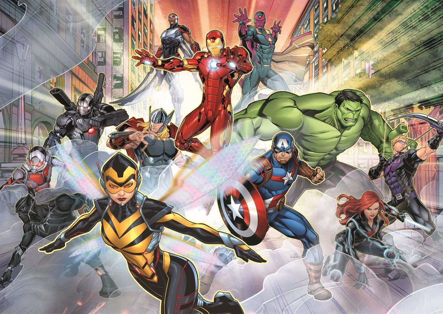 E-shop TREFL Marvel Avengers Tým 1000 dielov