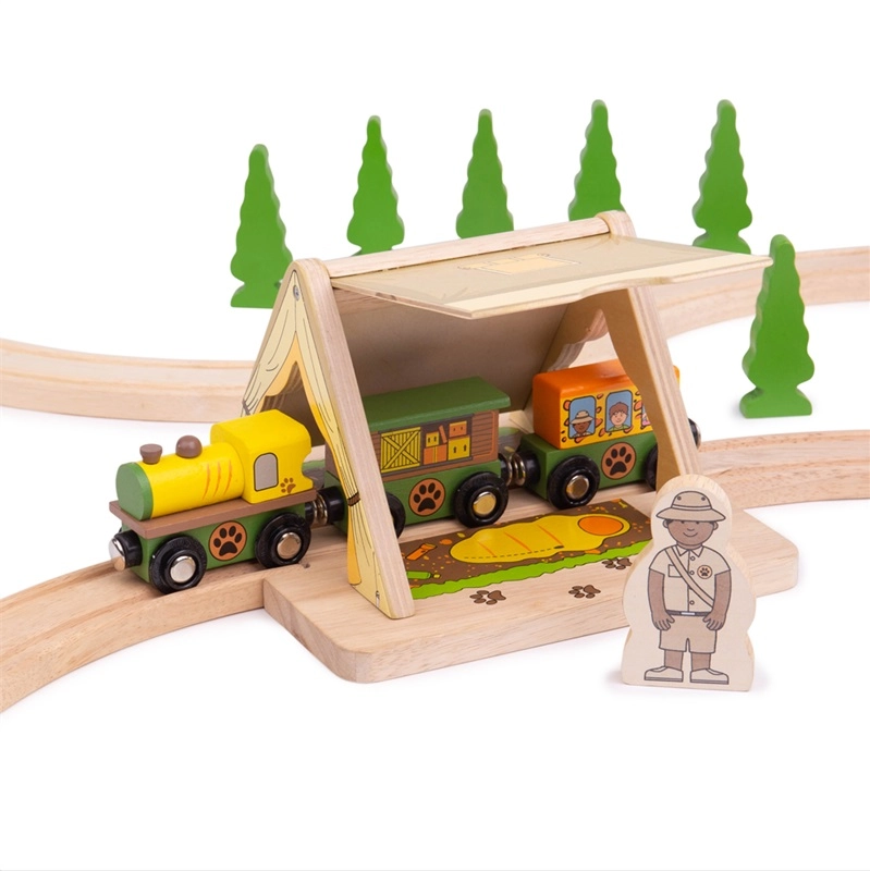 E-shop Bigjigs Rail vlak Safari stan