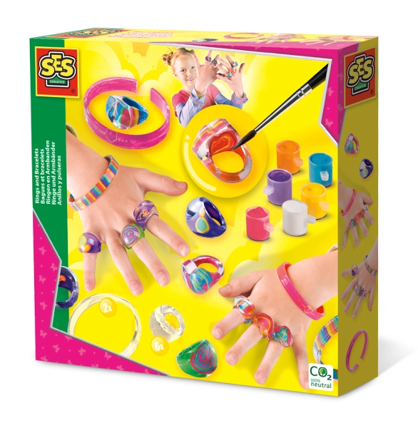 E-shop SES Creative Maľovanie prsteňov a náramkov