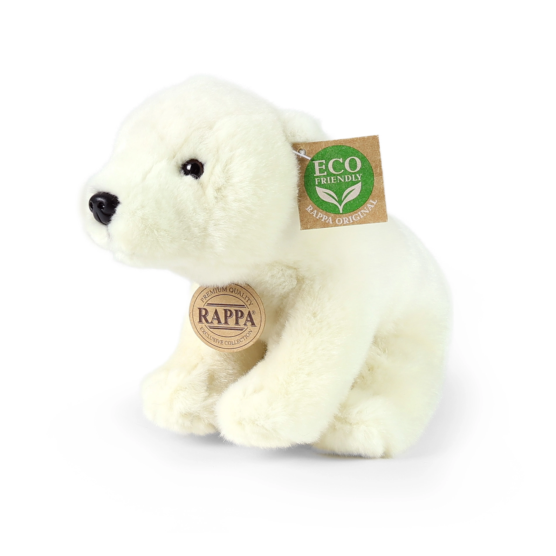 Plyšový ľadový medveď 20 cm eco-friendly RAPPA