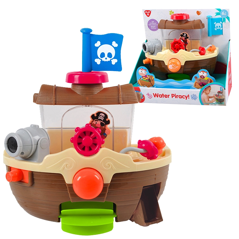 Playgo pirátska loď do vane s vodnými efektmi