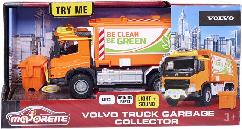 Majorette Grand Volvo smetiarske auto 19 cm