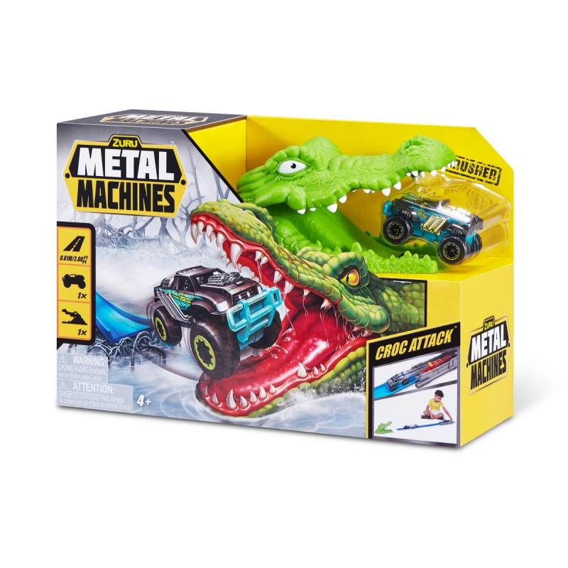 E-shop ZURU Metal Machines Car Track Crocodile Attack Kit