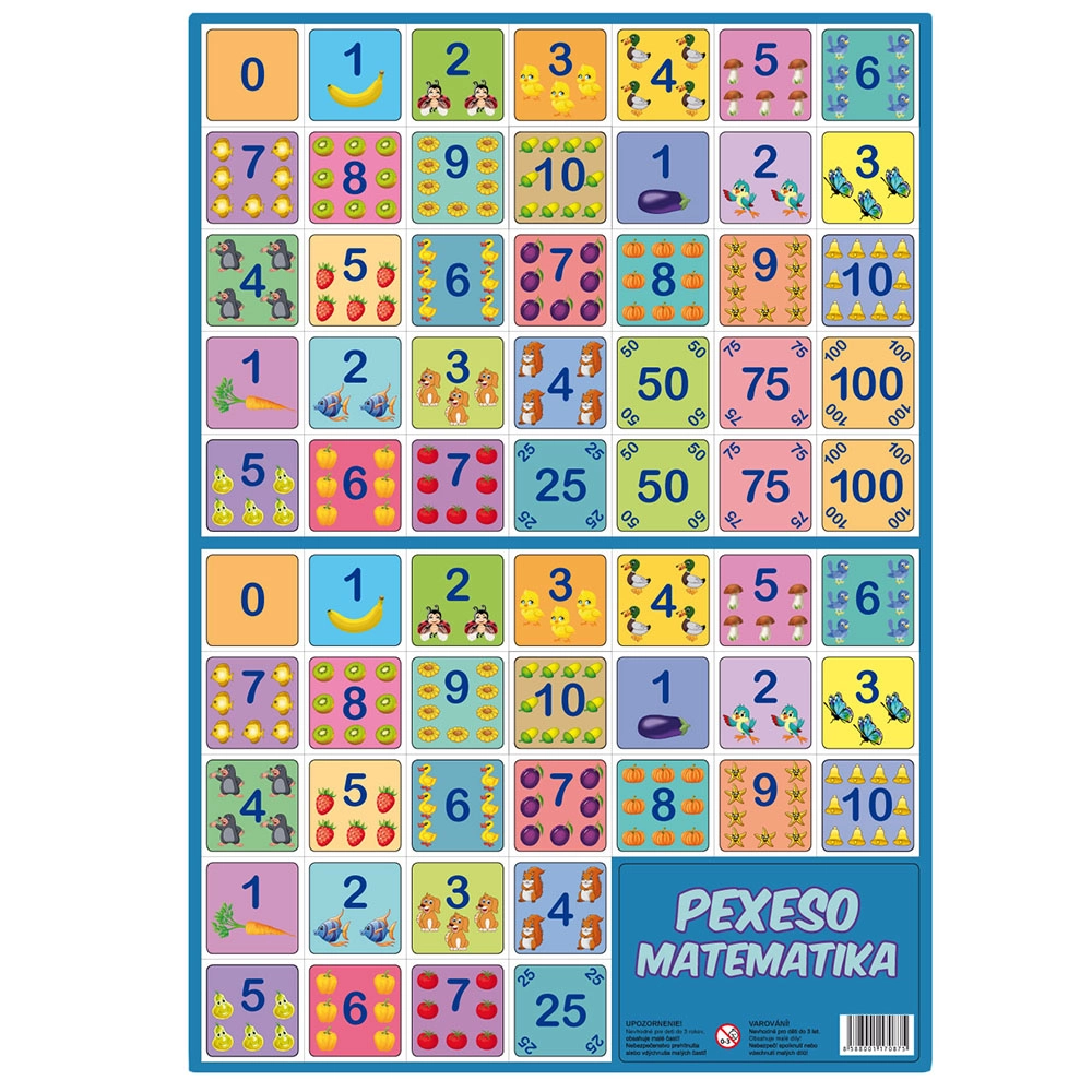E-shop Pexeso Matematika