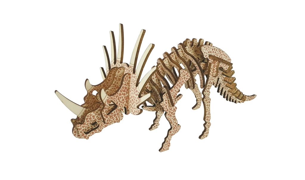 E-shop Drevené 3D puzzle Triceratops