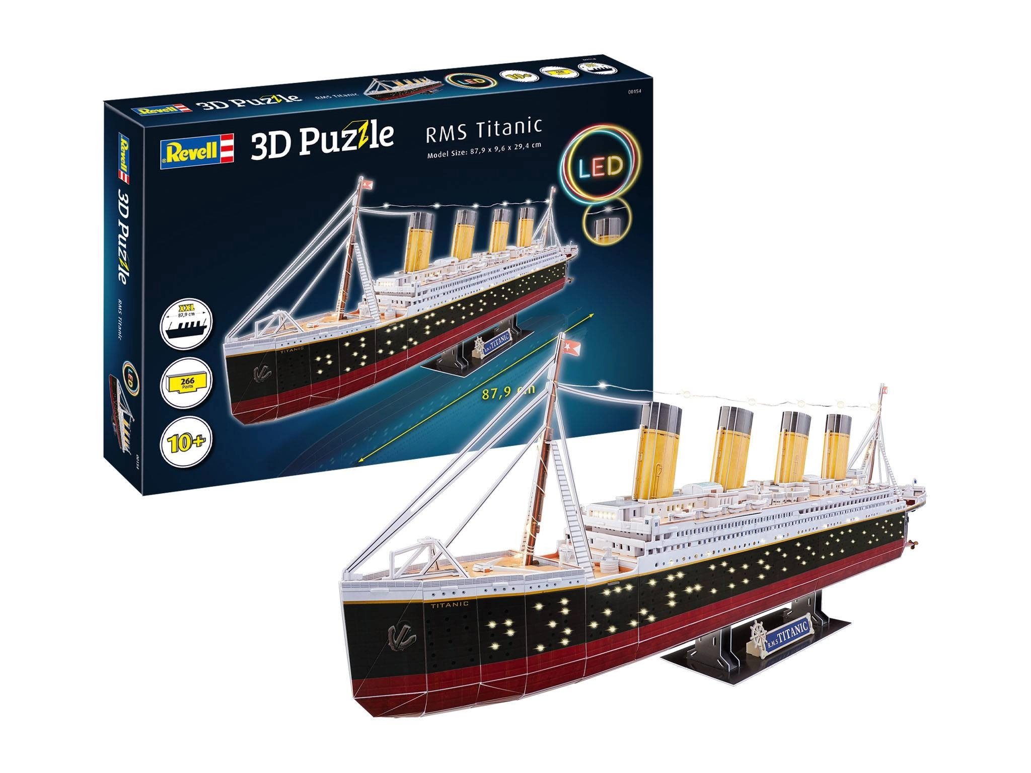 E-shop Revell 3D Puzzle RMS Titanic LED 266 ks