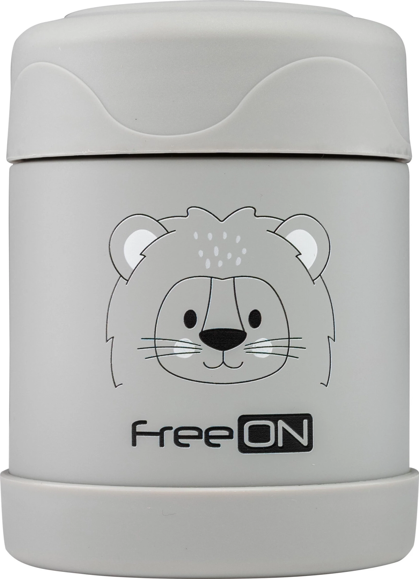 E-shop Freeon Termodóza na jedlo nerezová 350 ml - šedá