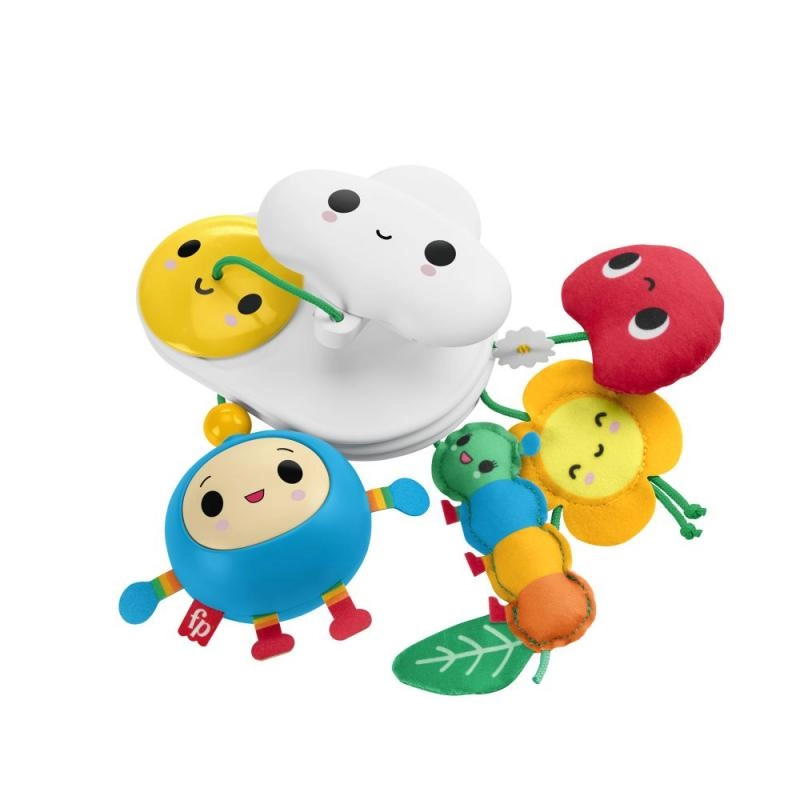 E-shop Fisher Price Happy world závesná kvietka s mráčikom