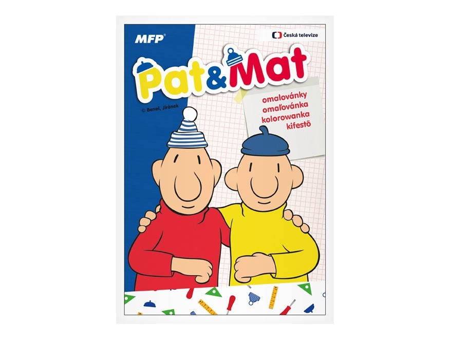 MFP Paper s.r.o. omaľovánky A4 Pat a Mat 5300921