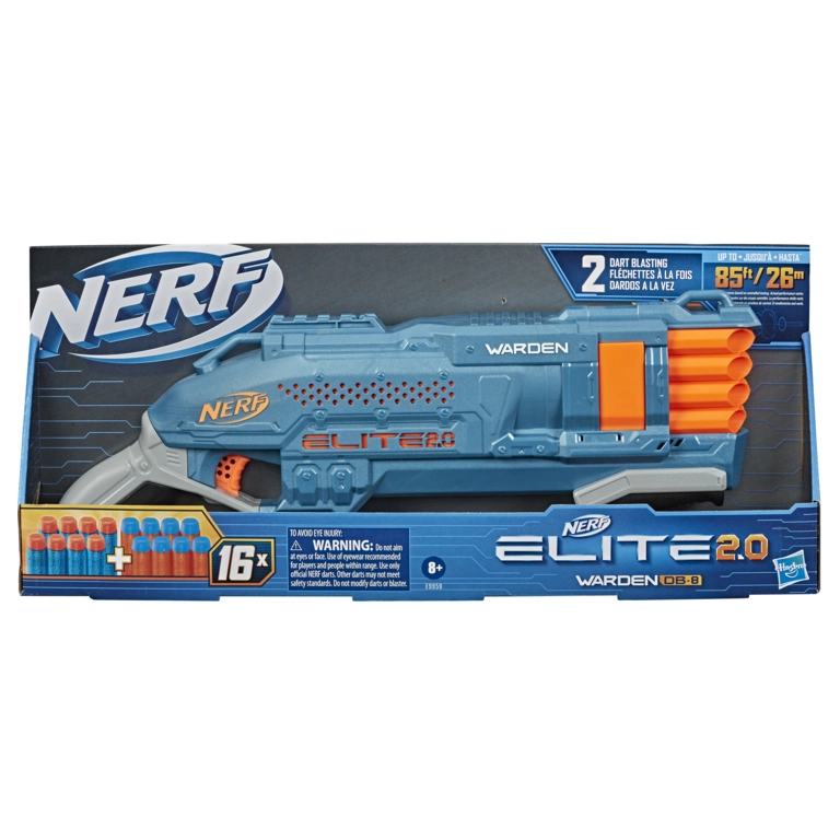 E-shop Hasbro Nerf Elite 2.0 Warden DB 8 Fust Fri