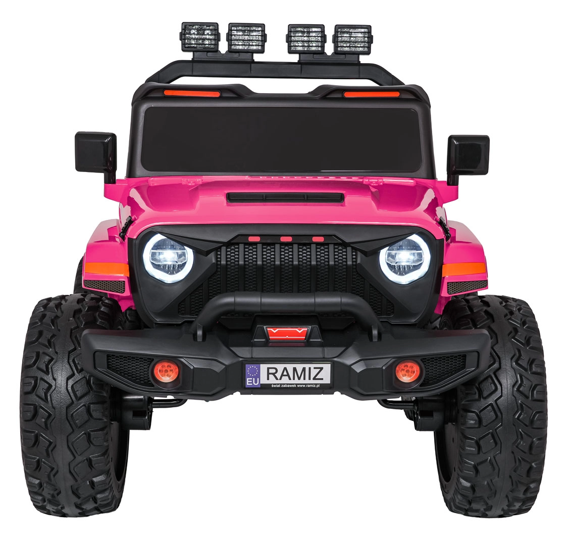 Elektrické autíčko Extreme Sport 4x4 ružové