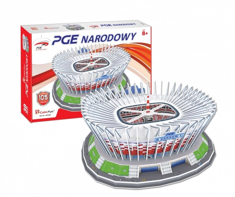 E-shop CubicFun 3D puzzle Národní stadion ve Varšavě 105 ks