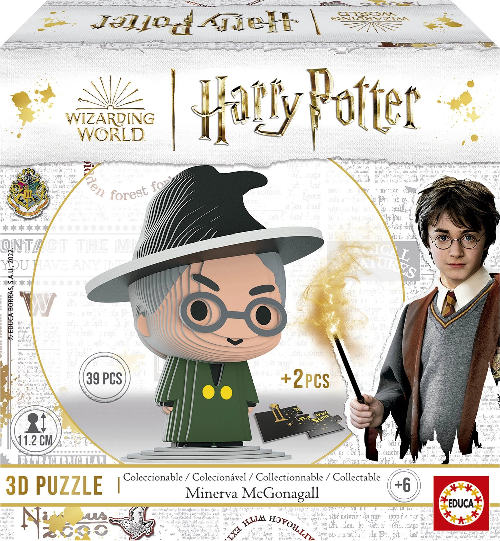 E-shop EDUCA 3D puzzle Harry Potter: Minerva McGonagallová 39 ks