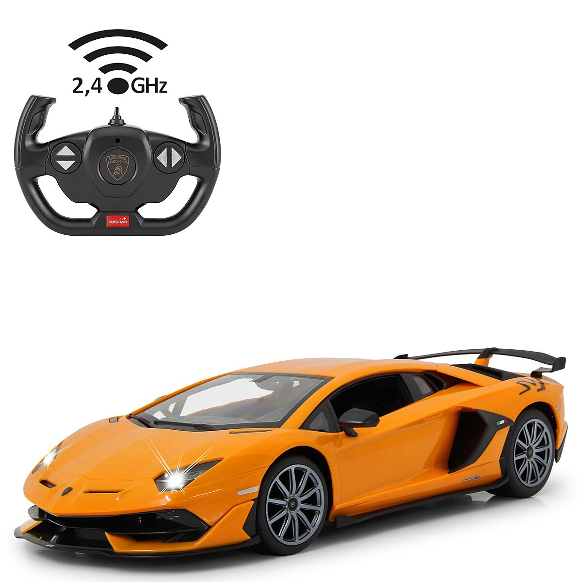 Jamara Lamborghini Aventador SVJ RC auto 1:14 oranžové 2,4 GHz - 1 kus