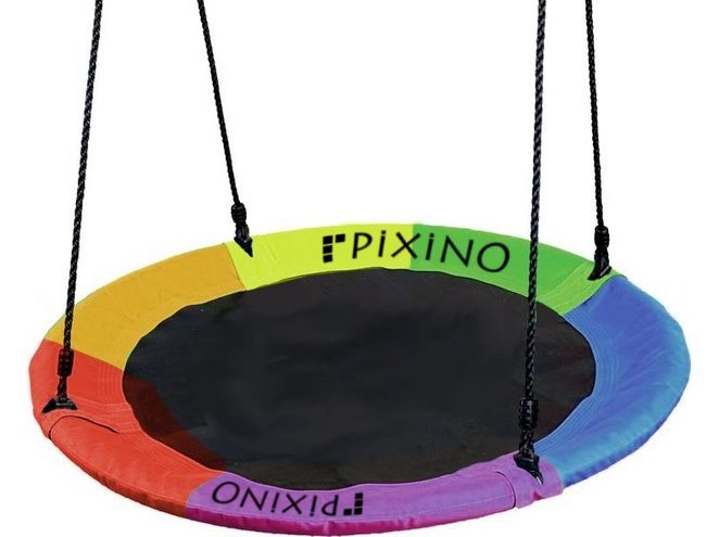 Pixino hojdací kruh Bocianie hniezdo 100 cm farebný