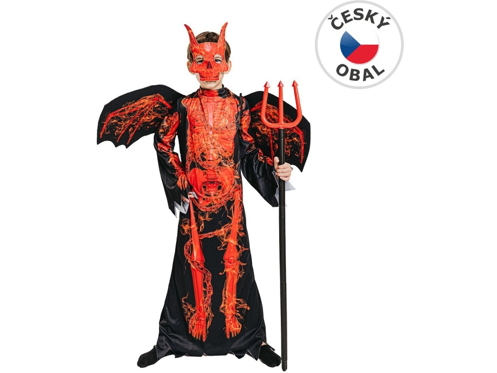 Kostým na karneval - čertova kostra
