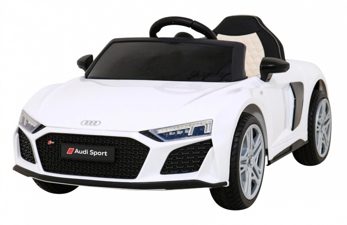 Elektrické autíčko Audi R8 Biele – Biele