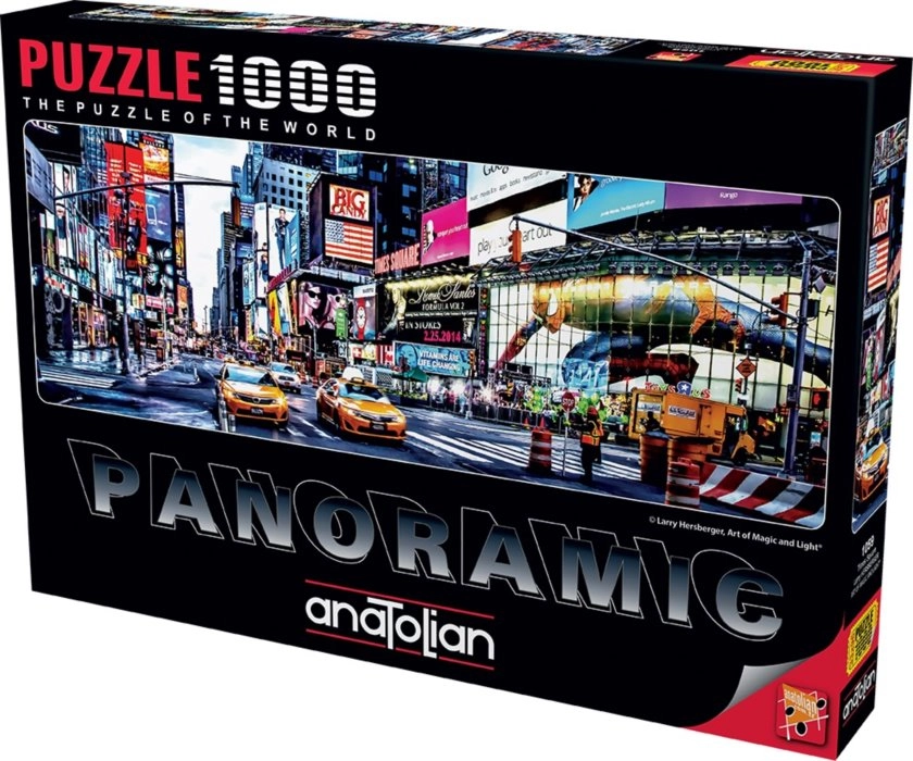 AnaTolian Panoramatické Times Square 1000 dielov