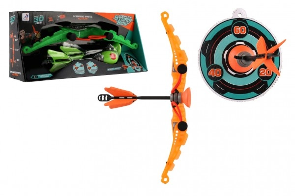 E-shop Teddies Luk 27cm + 2 šípy plast 2 farby