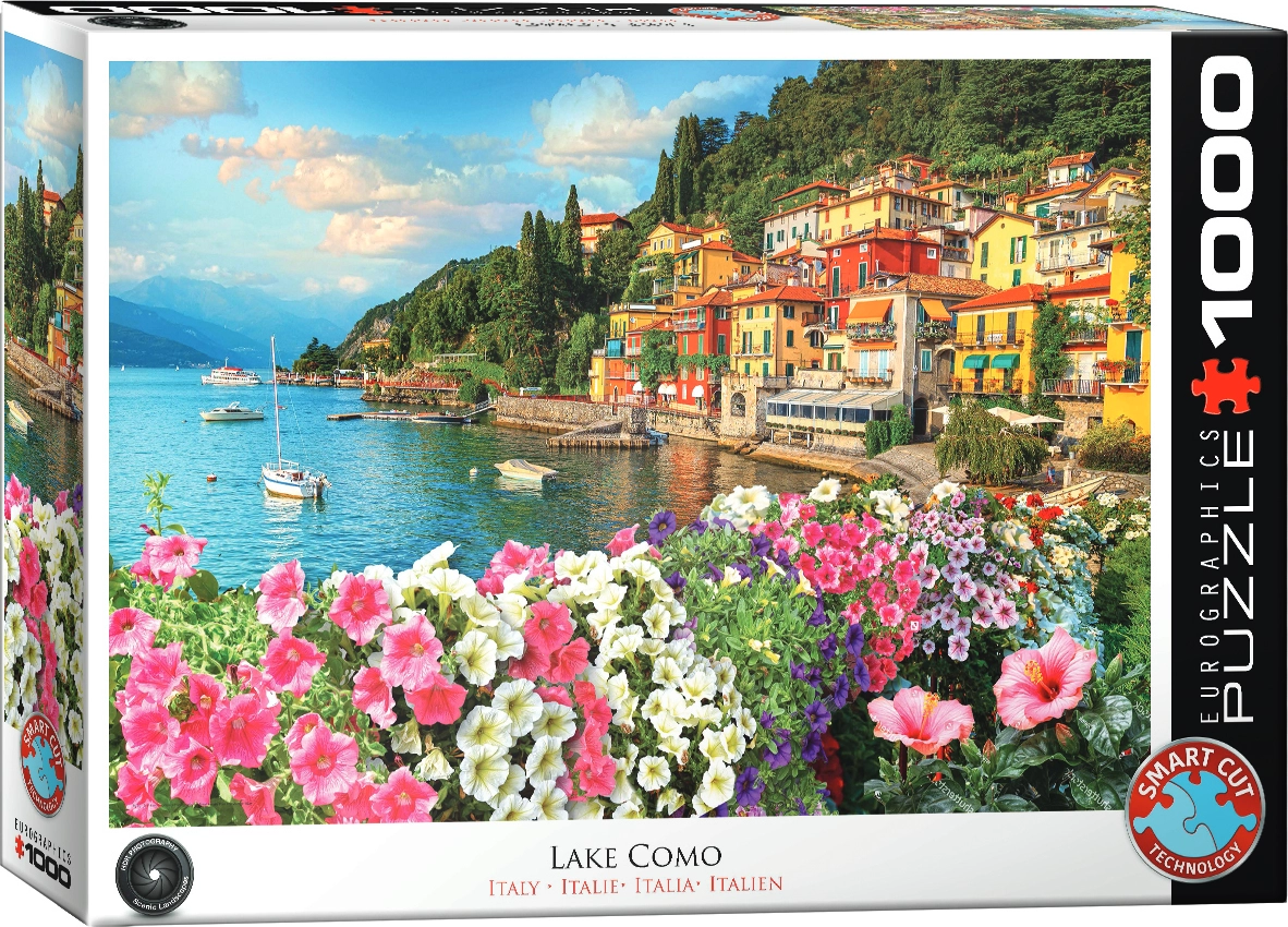 E-shop EUROGRAPHICS Lago di Como Komské jazero Taliansko 1000 dielov