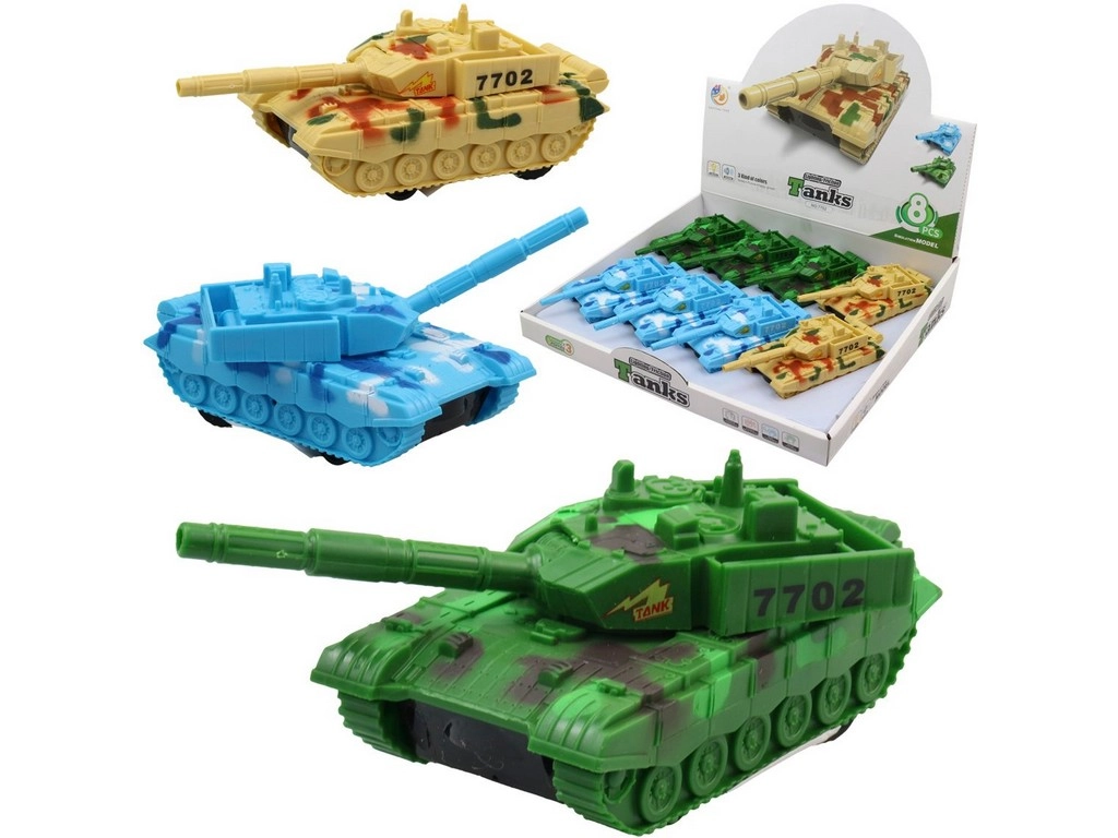 Tank na zotrvačník so svetlom a zvukom