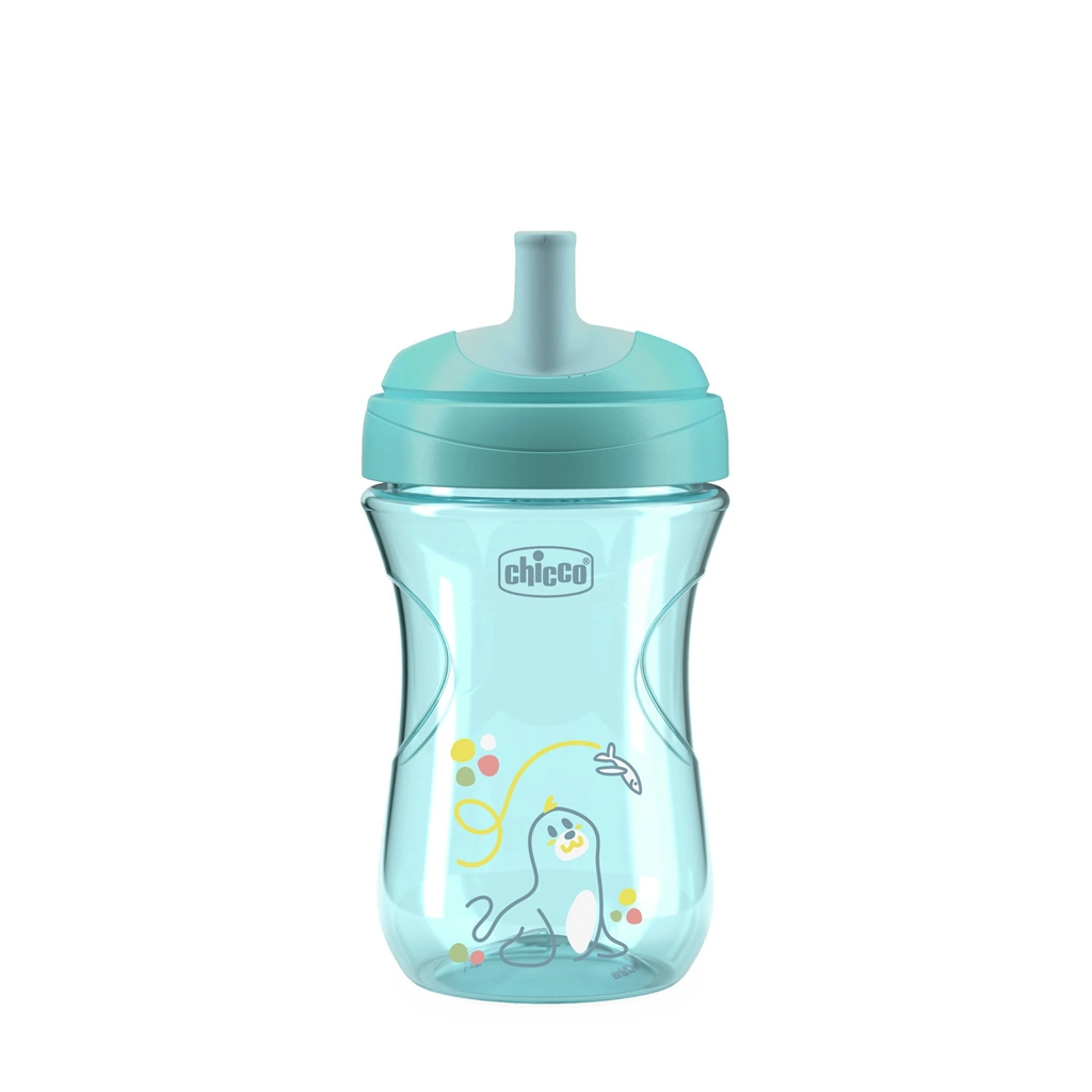 E-shop Chicco Advanced Cup tréningový hrnček s rúrkou Pink 266 ml