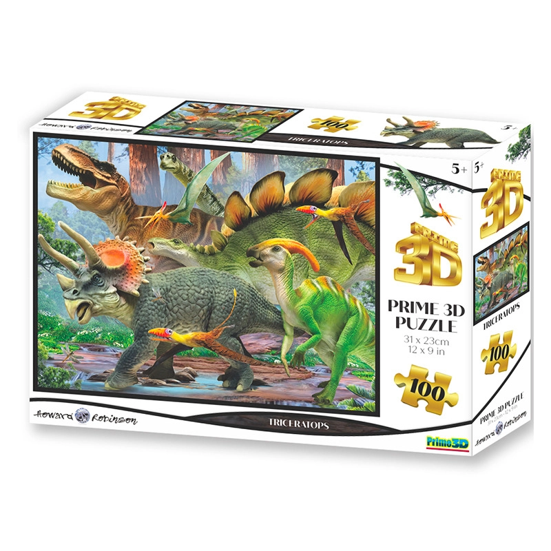 E-shop Prime3D Triceratops 3D 100 dielov