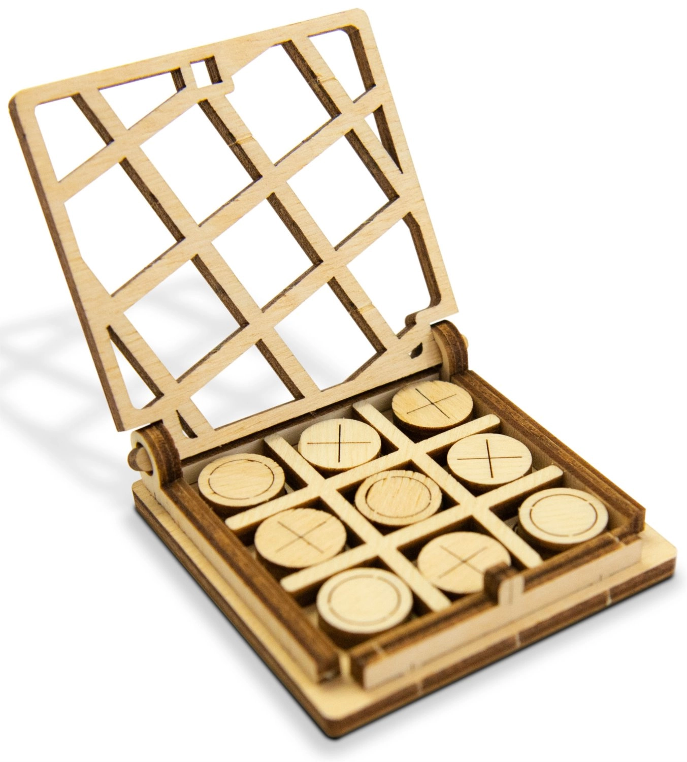 E-shop WOODEN CITY Kapesní hra Piškvorky