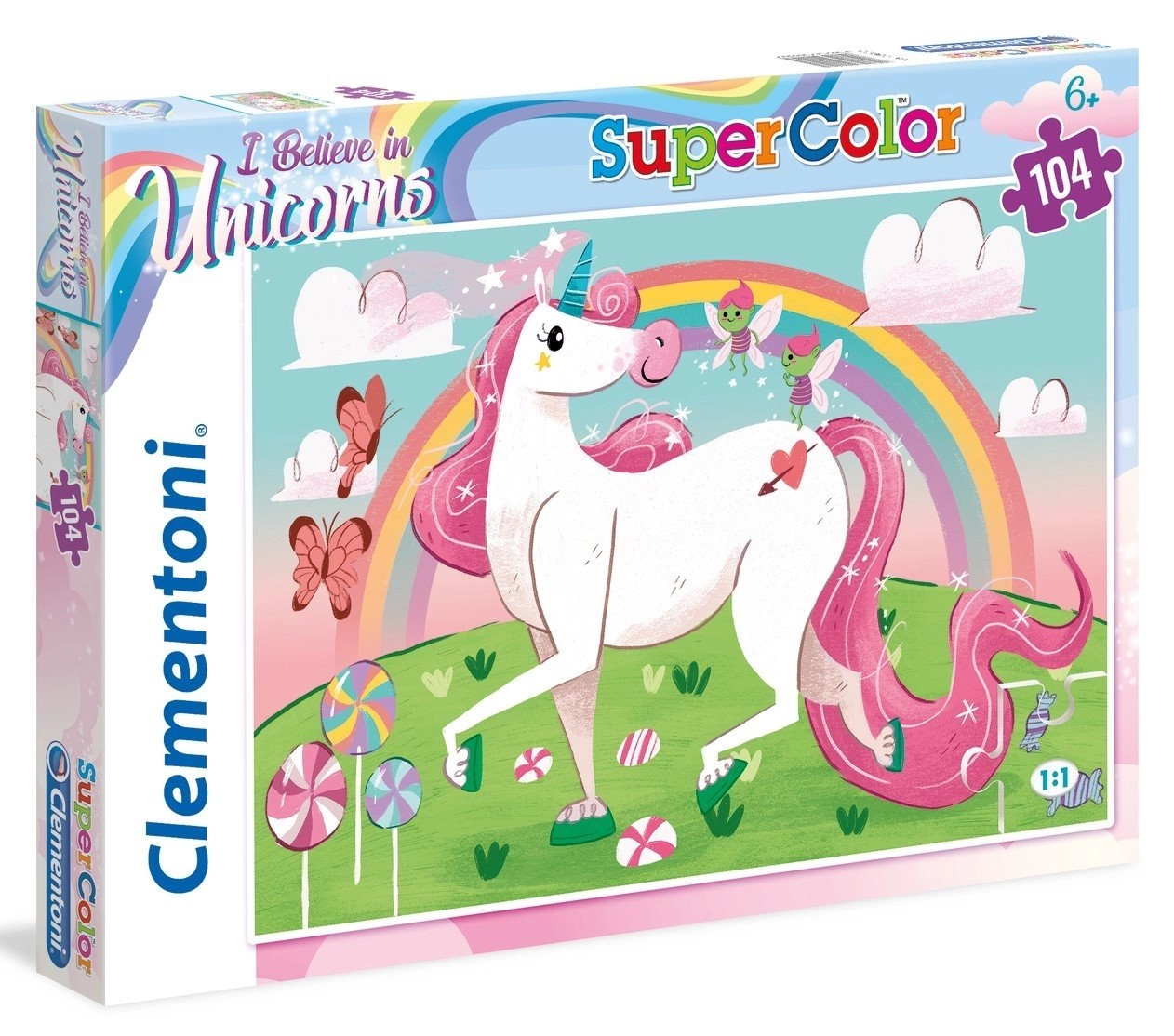 E-shop Clementoni Briliant I Believe in Unicorns 104 dielov