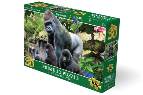 3D puzzle gorily 100 dielikov