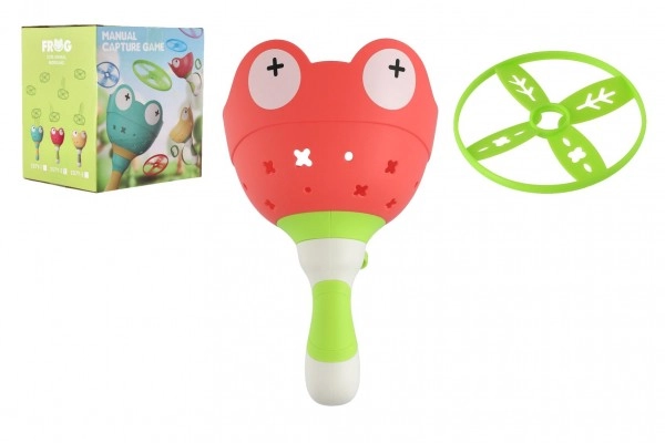 E-shop Teddies Vystřelovací vrtulka 6ks žába + startér