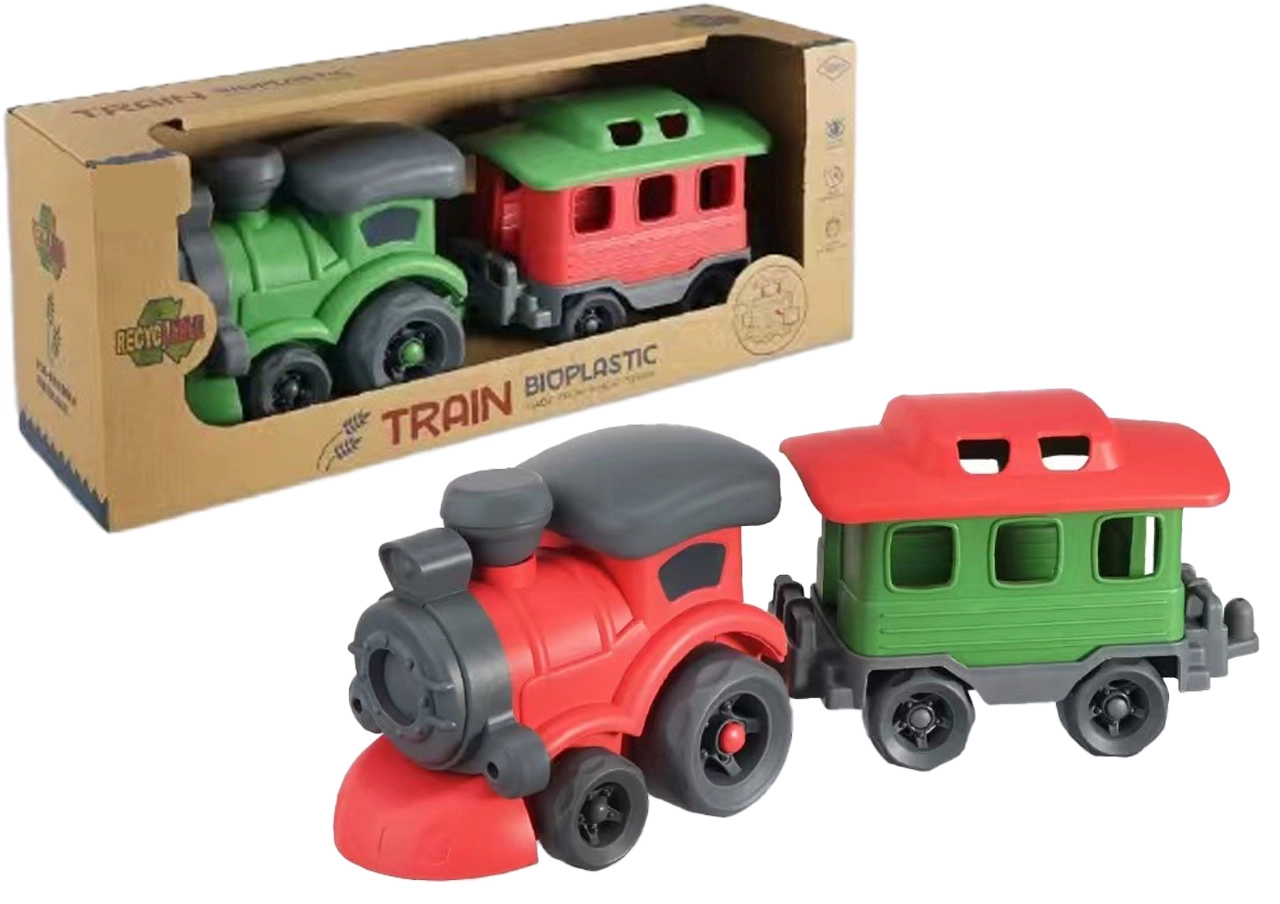 E-shop Bioplastový vláčik s vagónom 32 cm