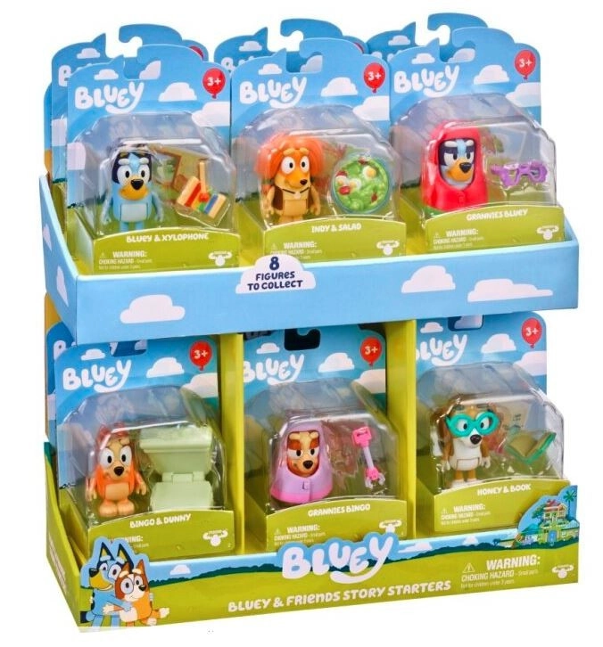 Bluey Začiatok hry plus Bluey