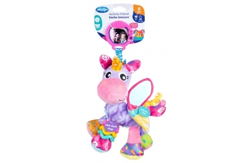 Playgro jednorožec Stella – závesná hračka pre bábätká