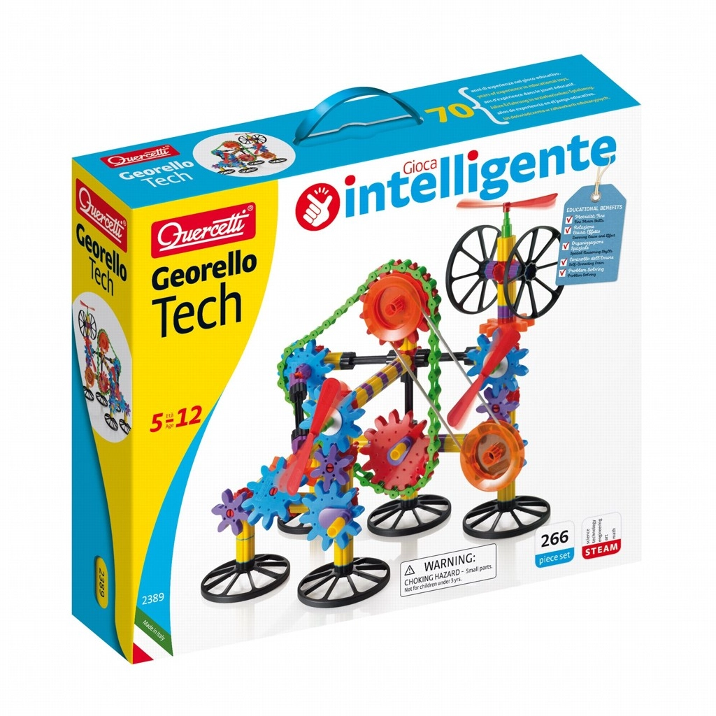 E-shop Stavebnica prevodov Quercetti Georello Tech 266 dielov