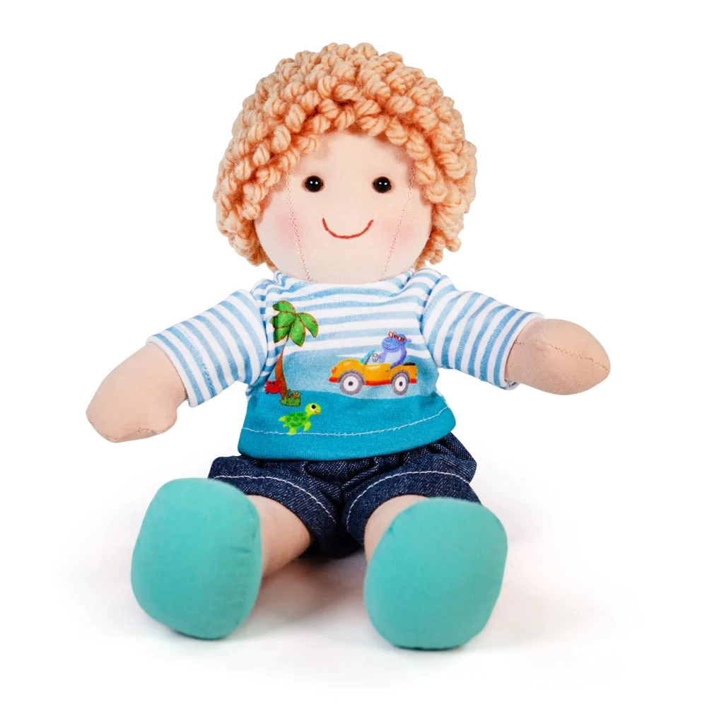 E-shop Bigjigs Toys Látková Robin 30 cm