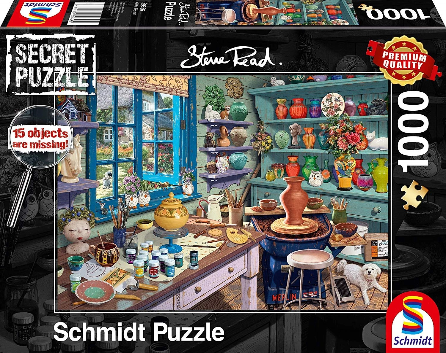 E-shop Schmidt Secret Hrnčířská dílna 1000 dielov