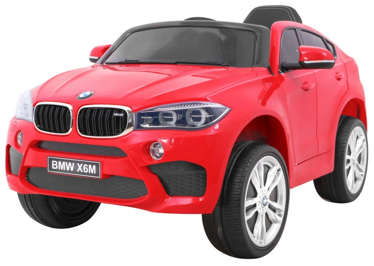 Elektrické autíčko pre deti Červené BMW X6M