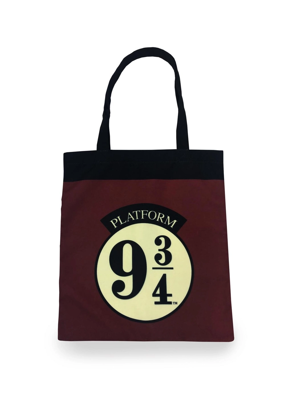 E-shop Groovy Nákupní taška Harry Potter - Nástupiště 9 3/4 (vínová)