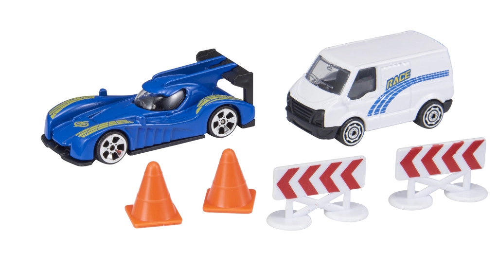 E-shop Halsall Teamsterz autíčko a nákladní vůz modré auto