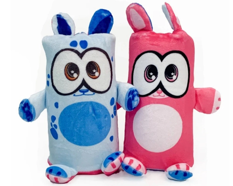 E-shop Plyšová obojstranná hračka pes/mačka Dublusie
