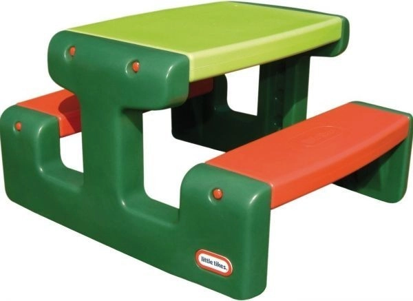 E-shop Detský piknikový stolík Little Tikes šťavnatá zelená