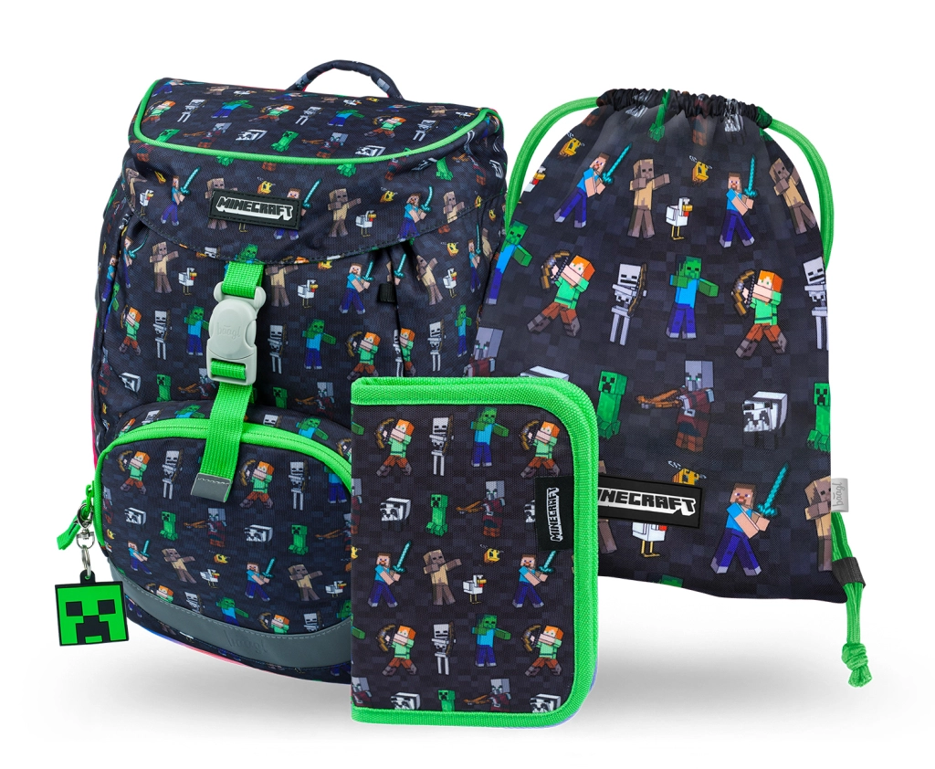 E-shop Baagl SET 3 AIRY MINECRAFT