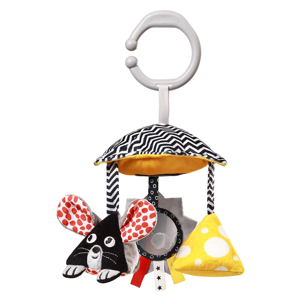 E-shop BabyOno Kontrastný kolotoč Mouse pre bábätko