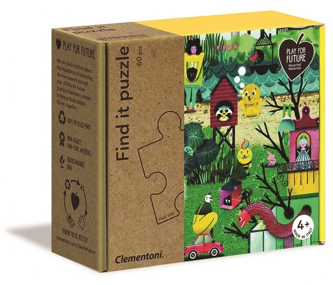 E-shop CLEMENTONI Play For Future Puzzle s hľadaním obrázkov Jeseň 60 dielikov
