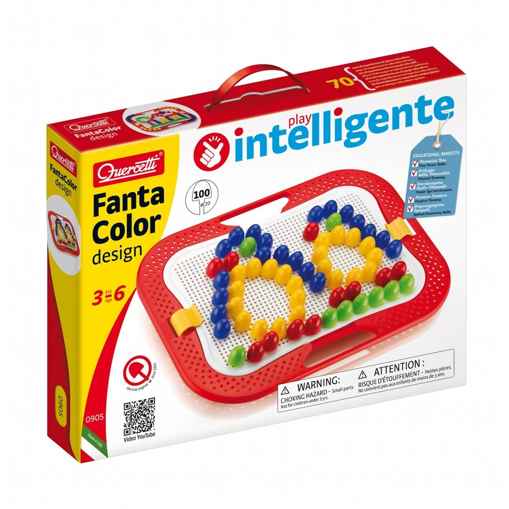 E-shop Quercetti FantaColor Design 100 ks 0905 Tučňáci